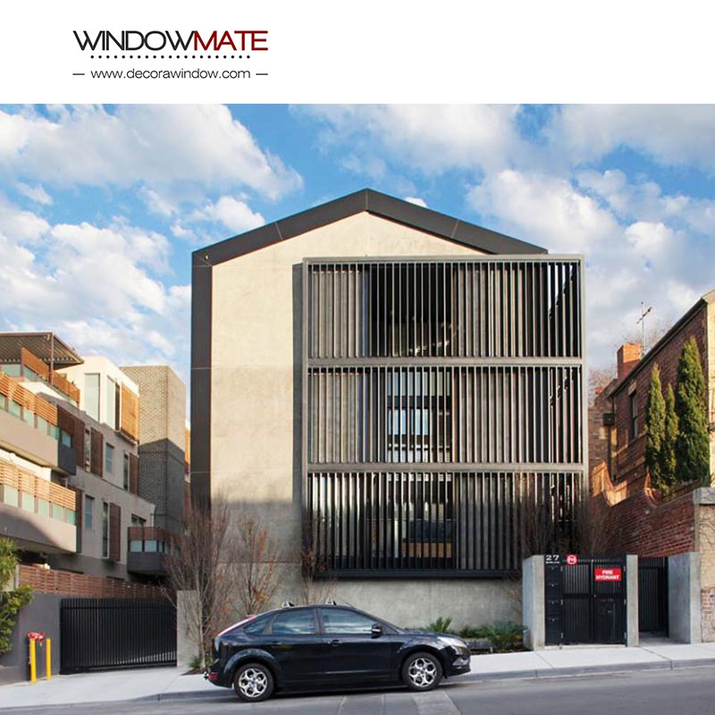 Decorative Aluminum Sun Louver Outdoor Aluminum Louver