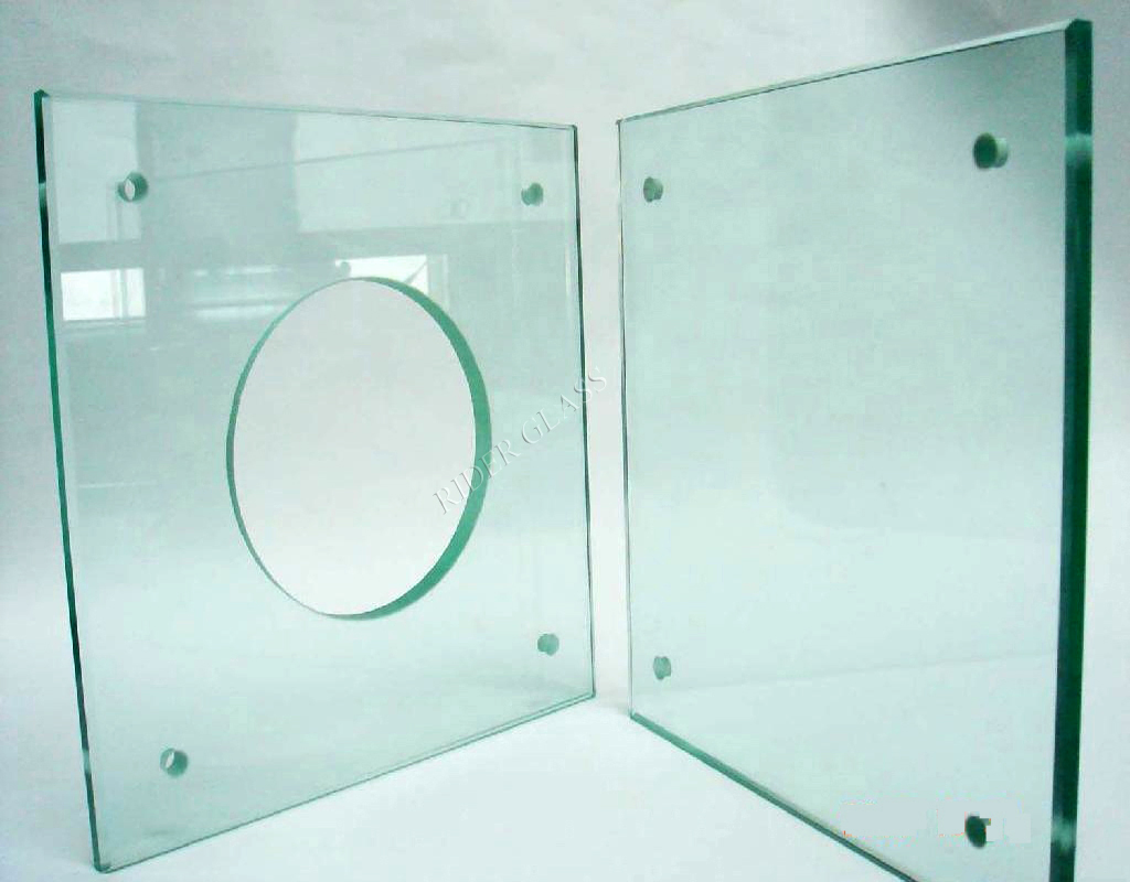 6mm 8mm 10mm Office Tempered Glass Partition