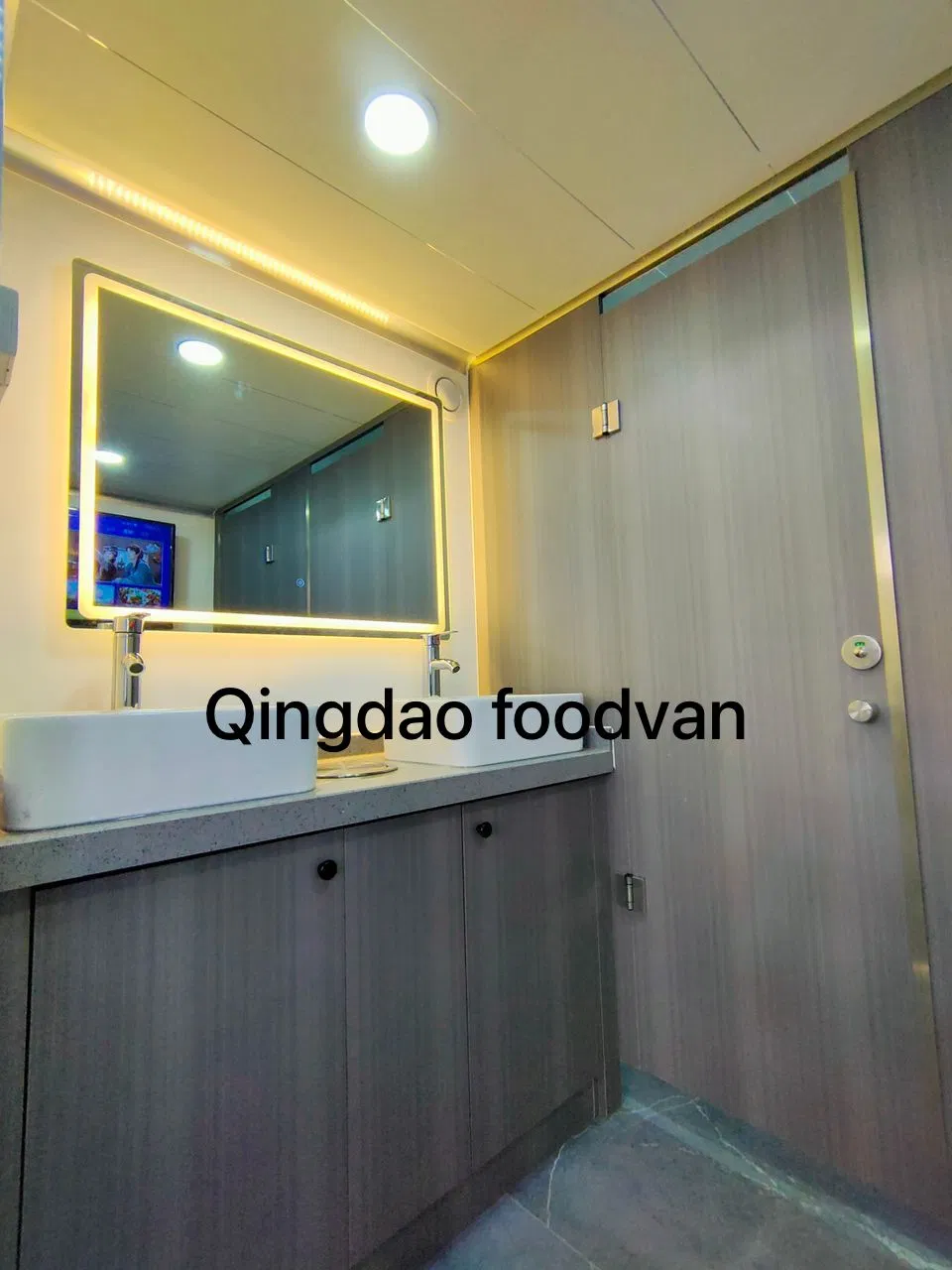 Portable Restroom Trailer Toilet Ada Station Bathroom Outdoor Camping Mobile Shower Room