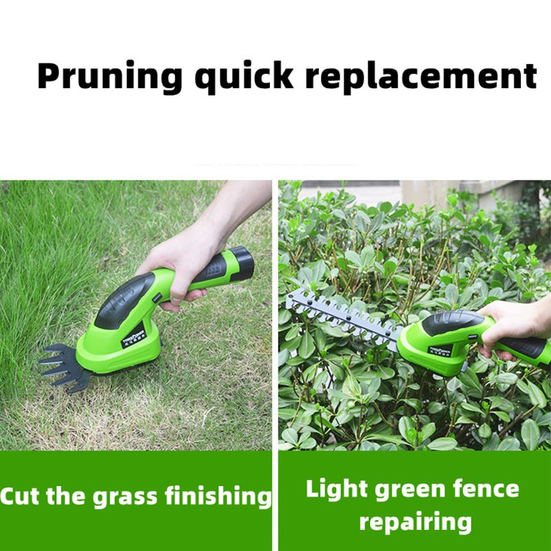 2 in 1 Lithium Battery Cordless Multifunction Tools/Hedge Trimmer/Grass Shear, DC20V Lithium Corless Grass Trimmer, Cordless Trimmer (CDT006)