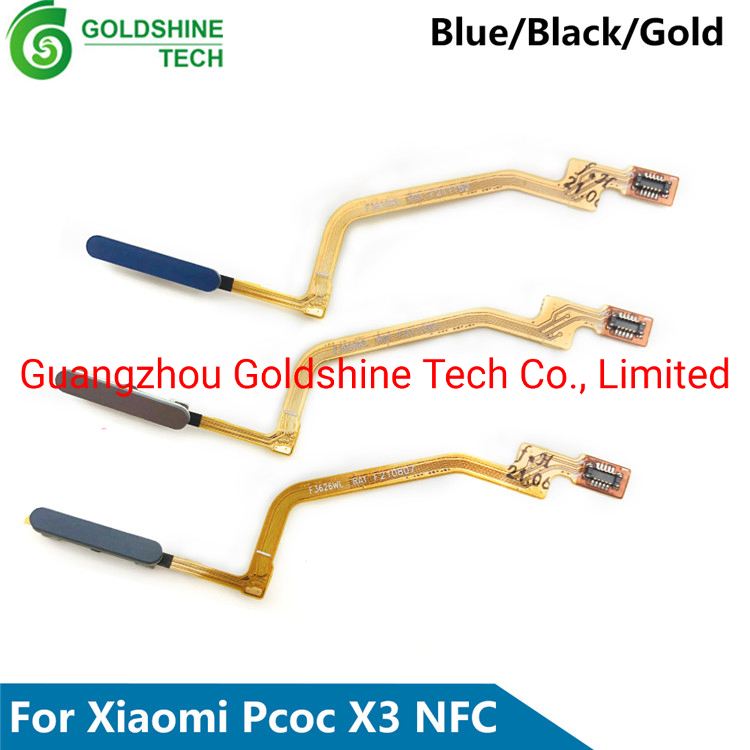 Шлейф сенсора отпечатка пальца для Xiaomi Poco X3 NFC/X3 Pro