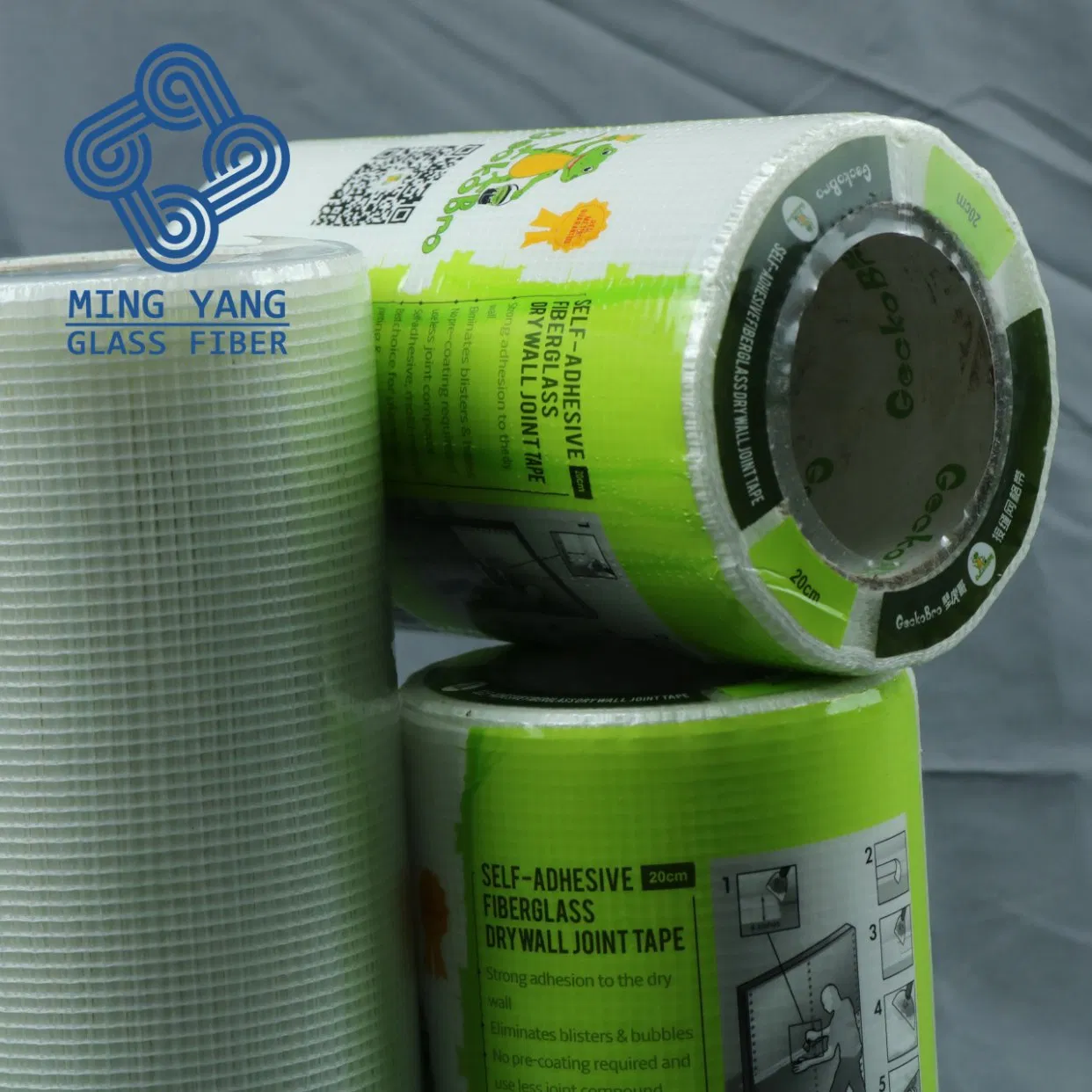 Drywall Joint Self Adhesive Fiberglass Mesh Tape for Repair Cracks