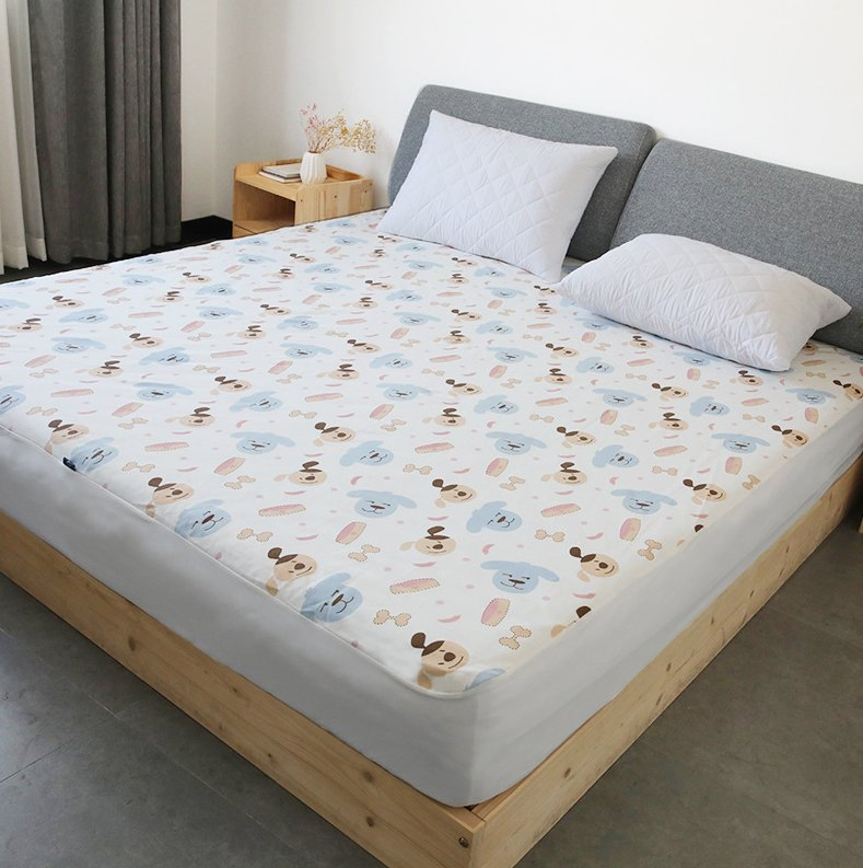 Fine Sulfur Pure Cotton Breathable Mite Resistant Waterproof Fitted Sheet Bedspread Dustproof Aunt Pad