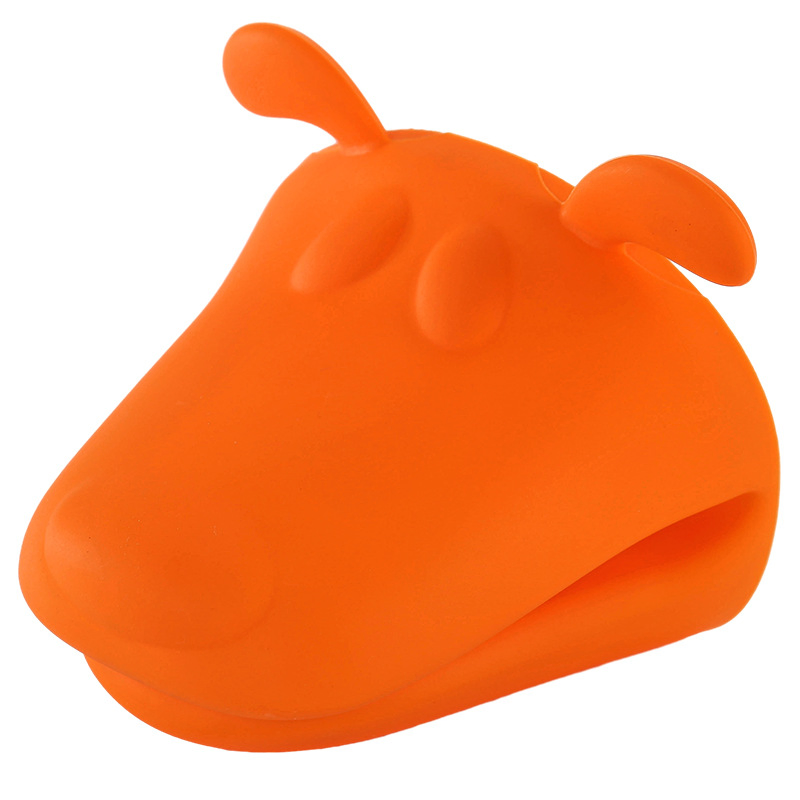 New Products Cute Shape Silicone Microwave Oven Gloves for Hot Food