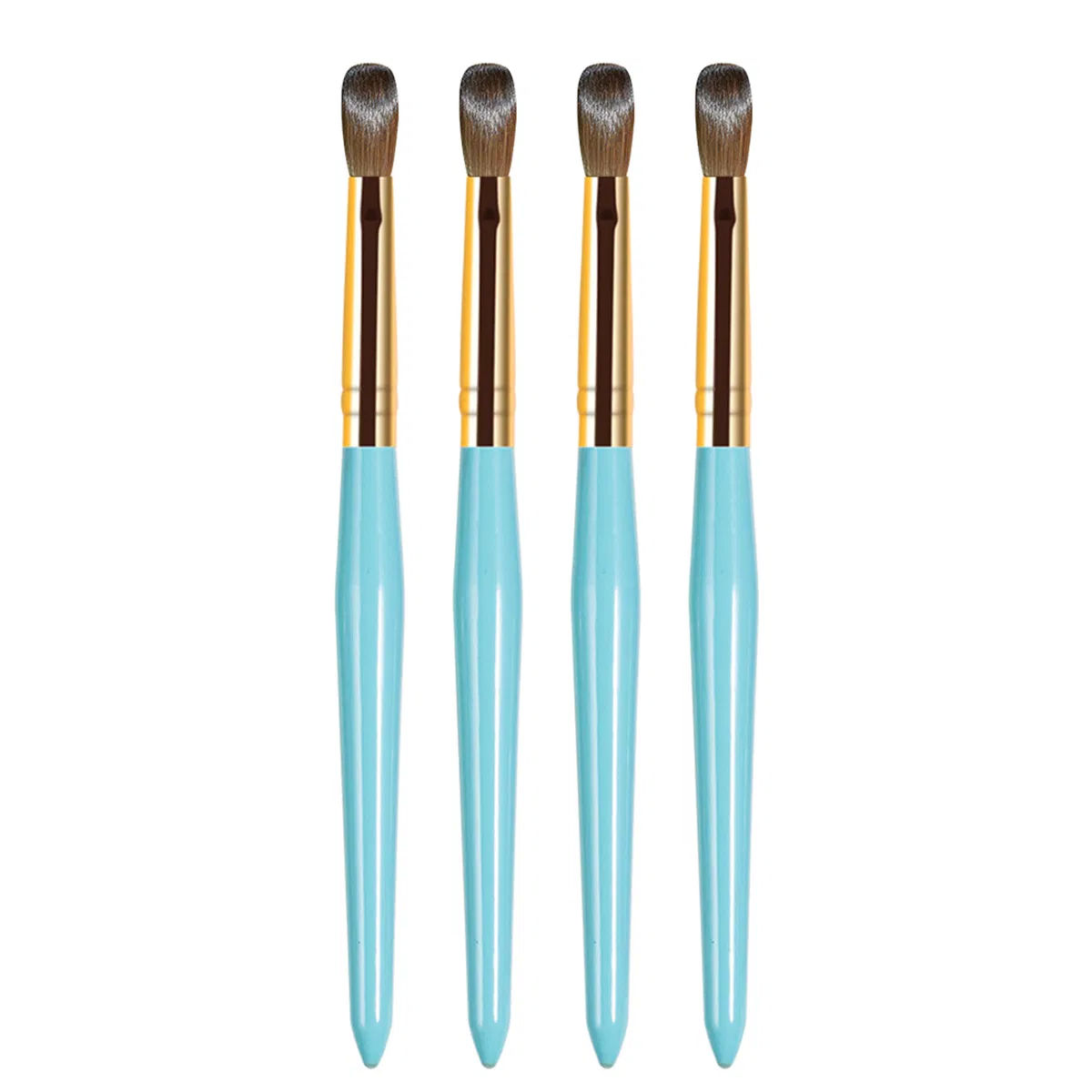 New Design Personalized Nail Brush 100% Kolinsky Wooden Custom #2- #22 Nail Acrylic Art Brush