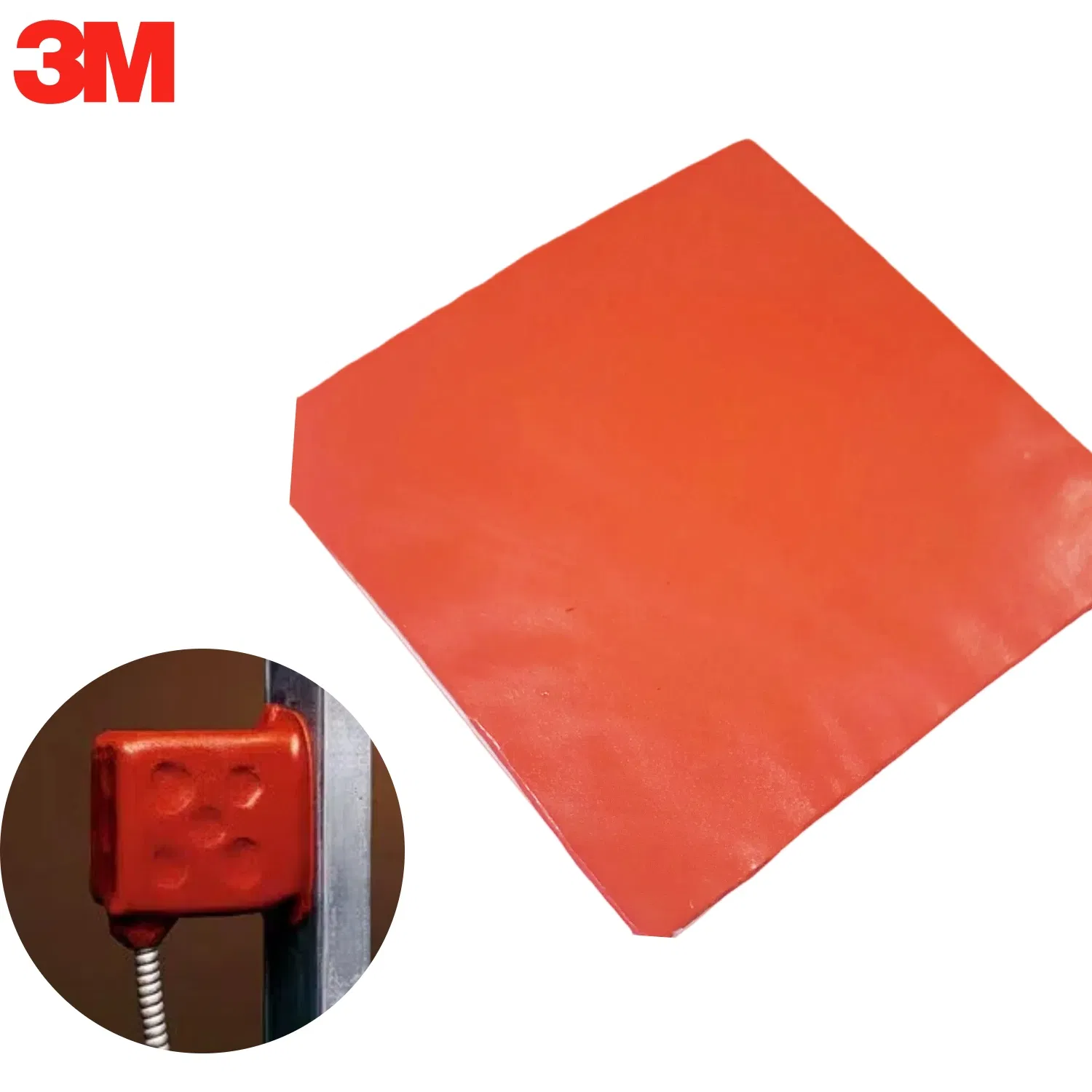 Moldable Fire Barrier Putty for Electrical Outlet Box Sealing 3m MP+