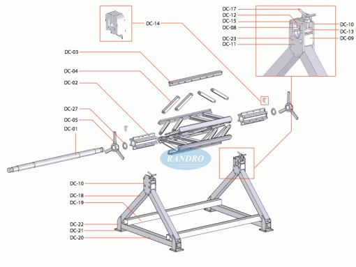 New Design Metal Sheet Coil Nc Decoiler Electric Uncoiler Used for Roll Forming Machine