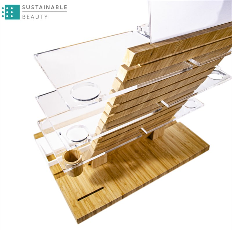 Wholesale Multifunctional Wooden Bamboo Products Display Stand