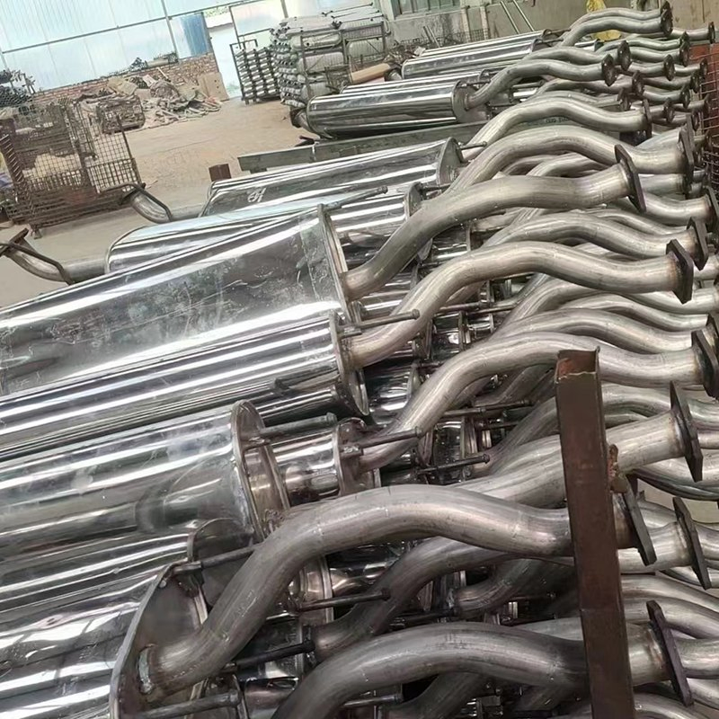 Глушитель выхлопной системы 409 нержавеющая сталь для Honda Accord 6-7 поколения