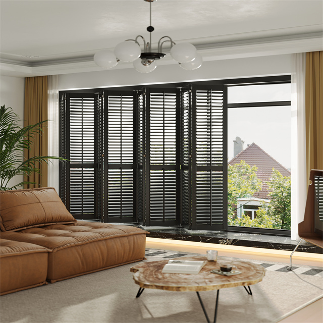 Factory Best Price Custom Wood/PVC Plantation Shutter Window