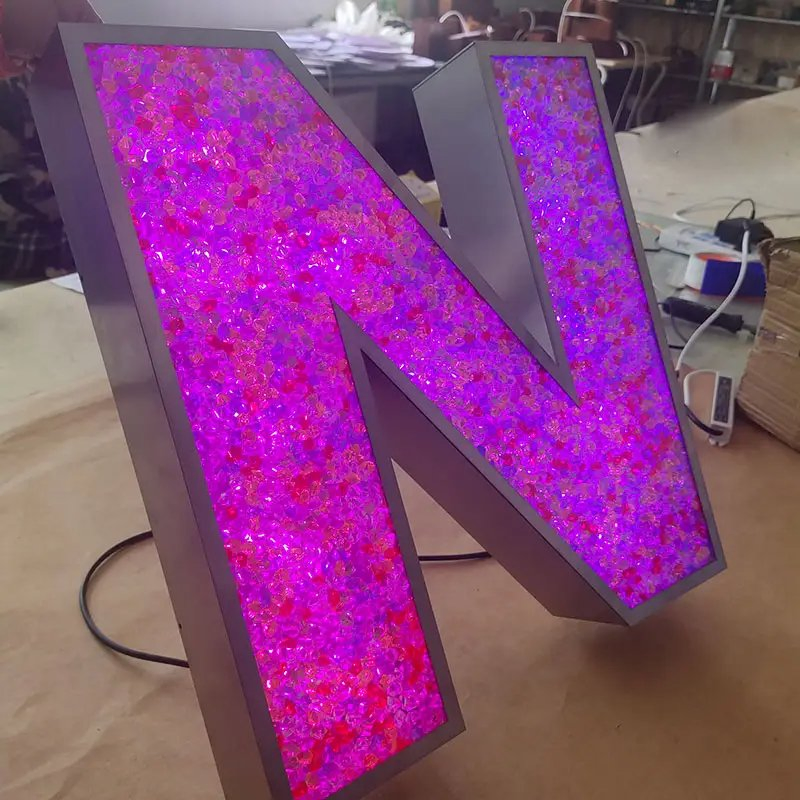 Custom Neon Sign LED Channel Letters 3D RGB Letter Signage