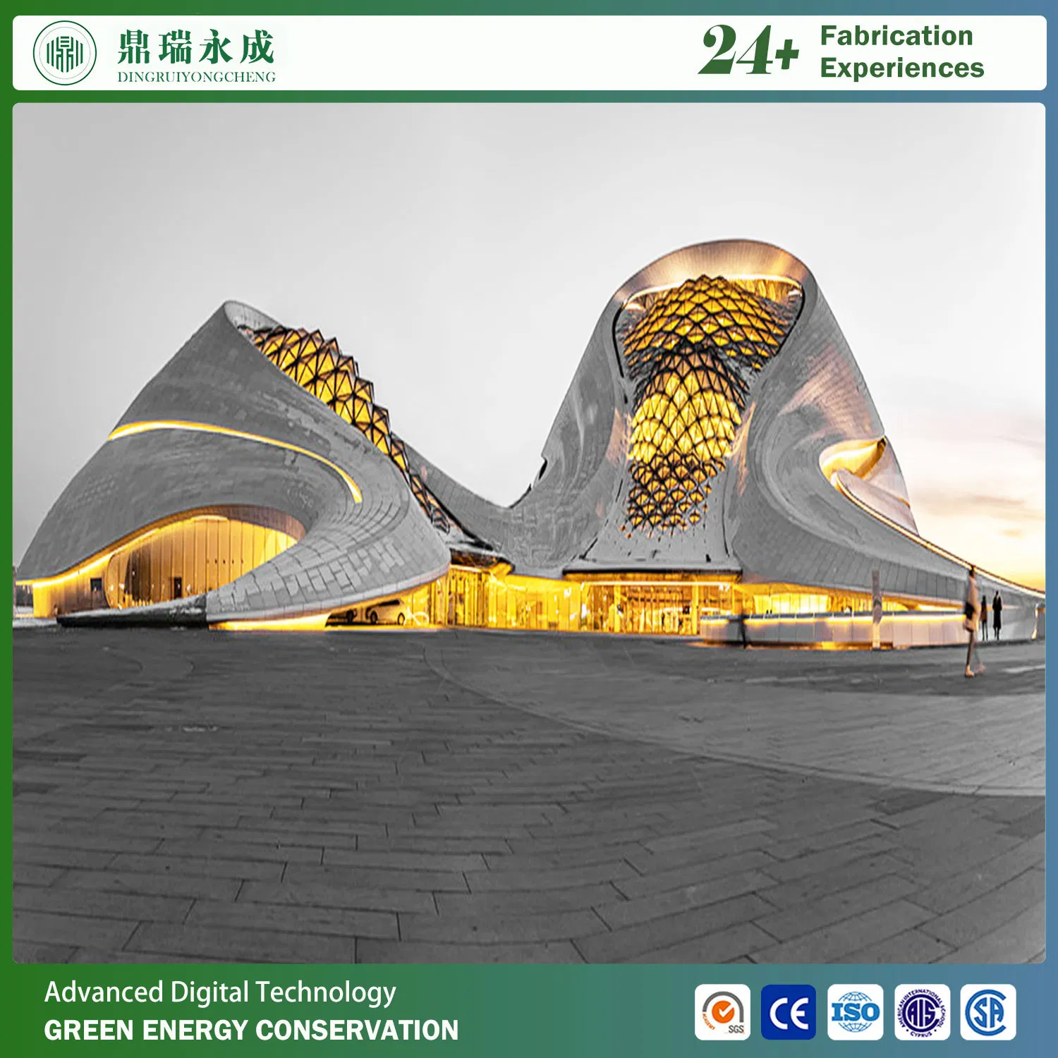 Multi-Level Steel Frame Construction with Long Service Life