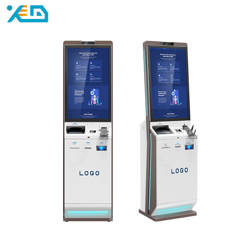 Self-Service Payment Kiosk with Bill Dispenser Cash Exchange Kiosk Self Service Payment Kiosk with NFC Cash Accept Kios