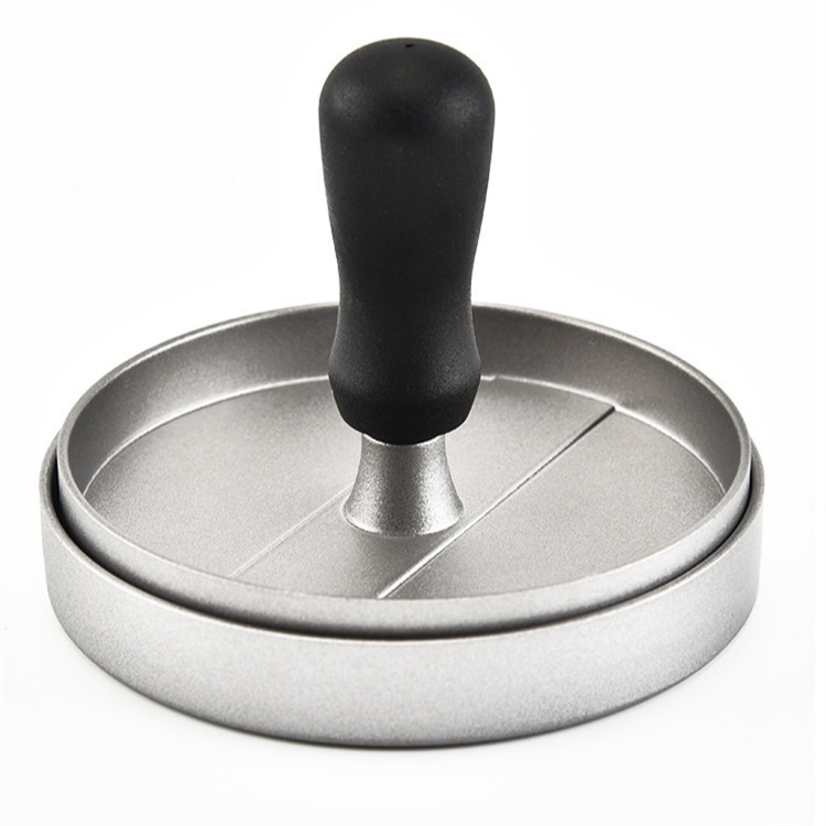 Kitchen Appliance Non-Stick Aluminum Burger Press Smash Hamburger Press with 100 Waxed Papers