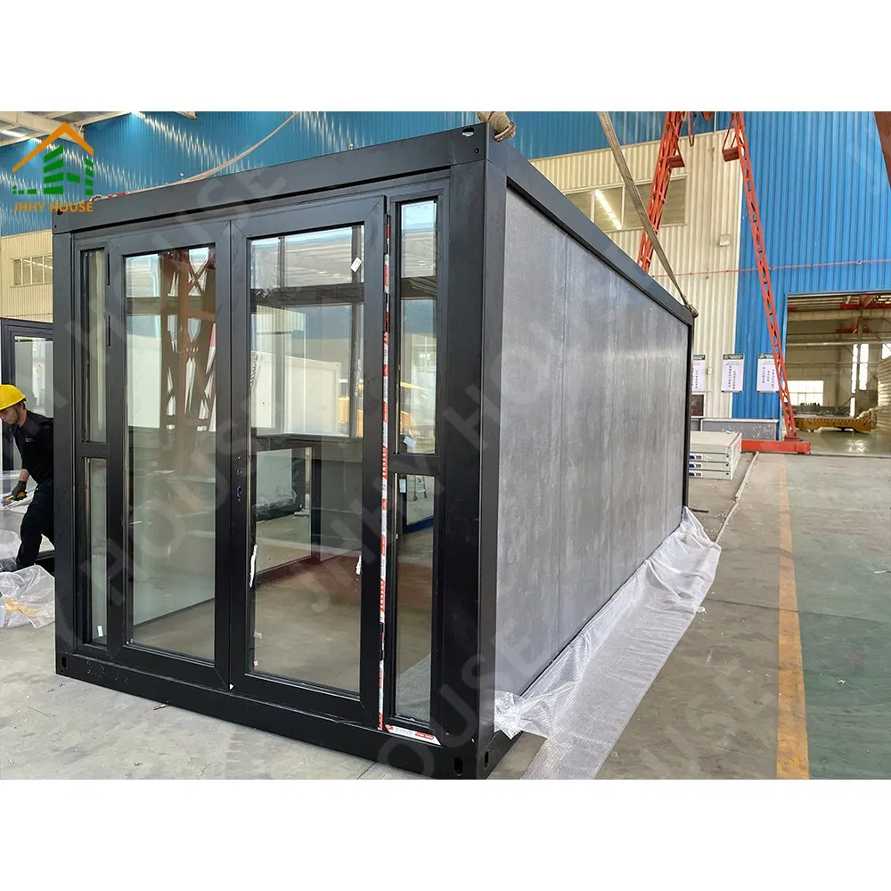 20FT Prefab Modular Mobile Homes Stackable in Shipping Foldable Containers House