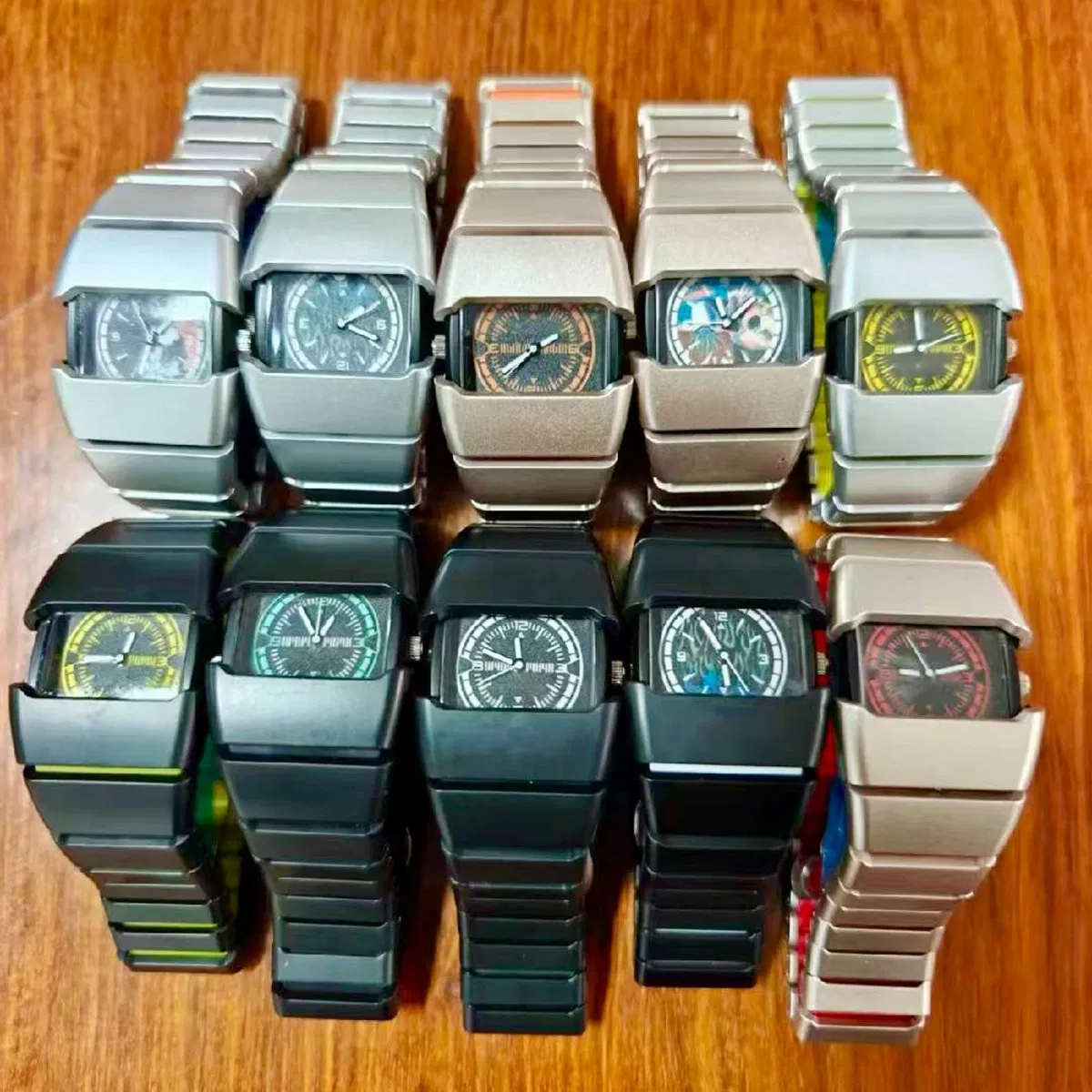 Uniquely Designed Men's Watch with Luminous Hands, Vintage Style, and Waterproof Features.