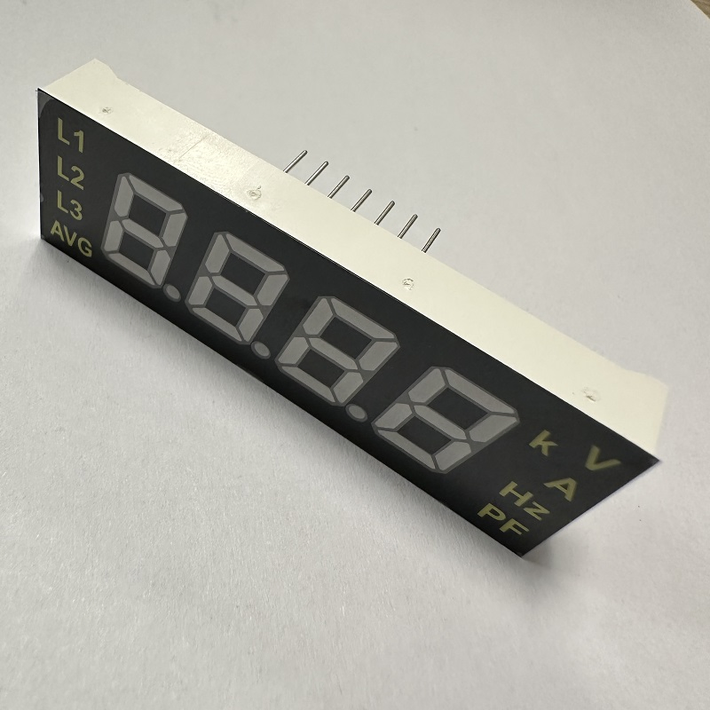 Customized Ultra Bright 4 Digit Red/White LED Display Module for Meters