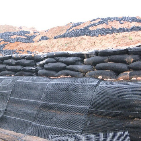 Reinforcing Geogrid for Railway Embankment