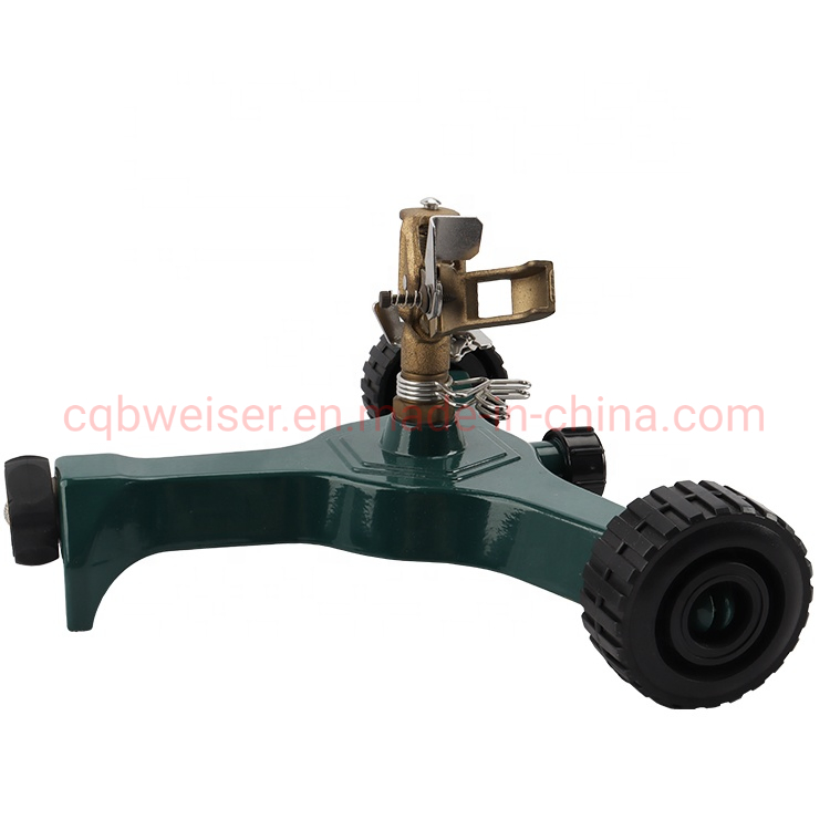 360degree Adjustable Lawn Grass Rotatable Sprayer Roof Top Metal Sprinkler