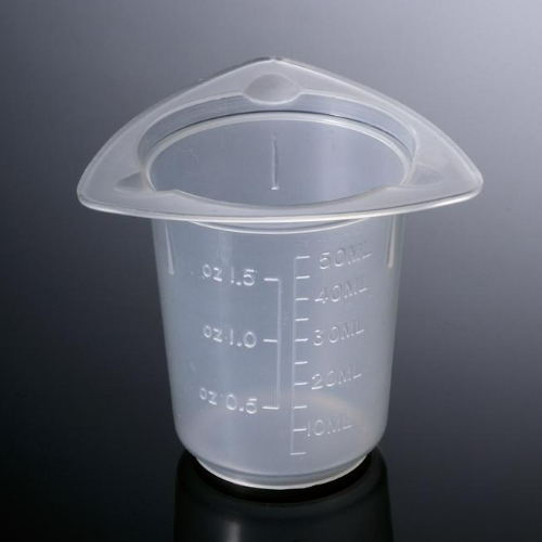 Strong Medical Grade Polypropylene Lab Plastictri-Cornered Beakers 250ml Autoclacable