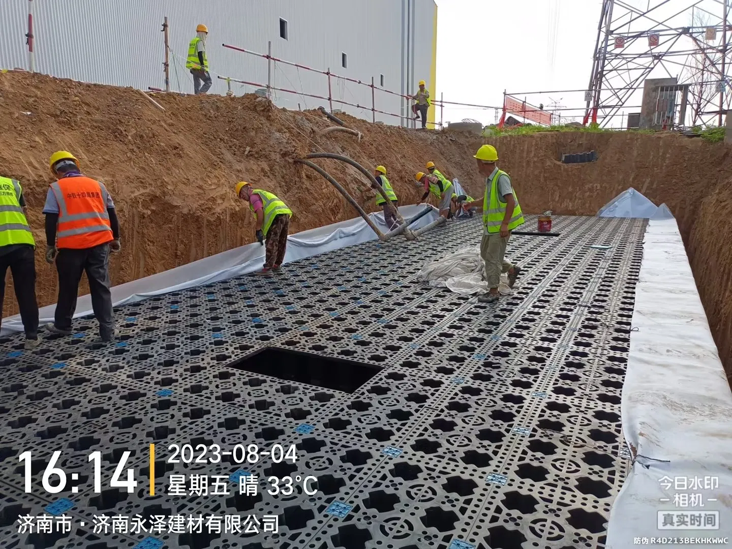 Stormwater Soakaway Retention Geocelluar Tank Underground Water Storage Filatration Modulars Detention Tank