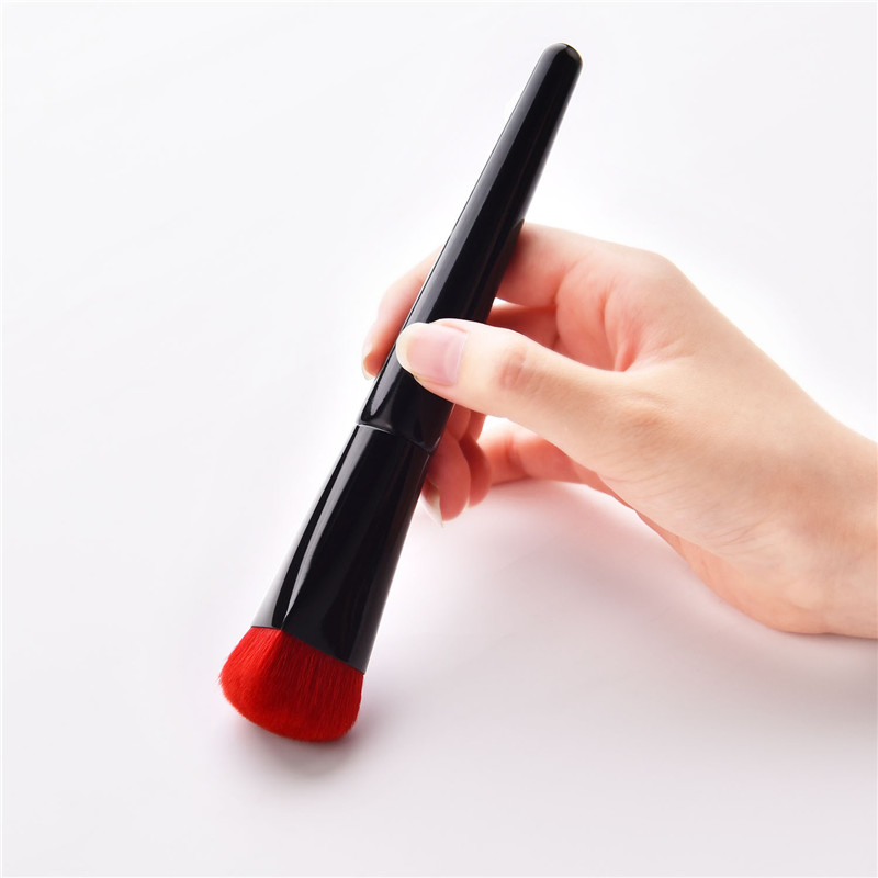 Wholesale Premium Synthetic Foundation Brush Face Powder Blush Heart Shape Single Makeup Brush