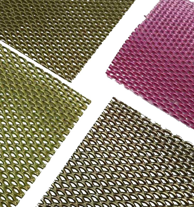 Aluminum Expanded Metal Mesh for Curtain Wall Decoration