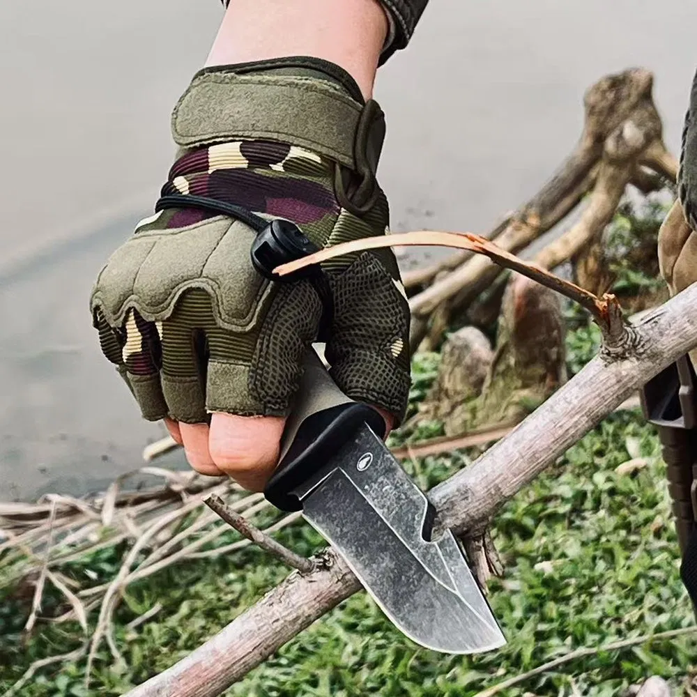 Ds-3304 Pocket Knife with Serrated Back, Compass & Lighter Stick, Sharp Folding Knives with Portable Clip - Small Tool for Tactical Camping Survival Hiking