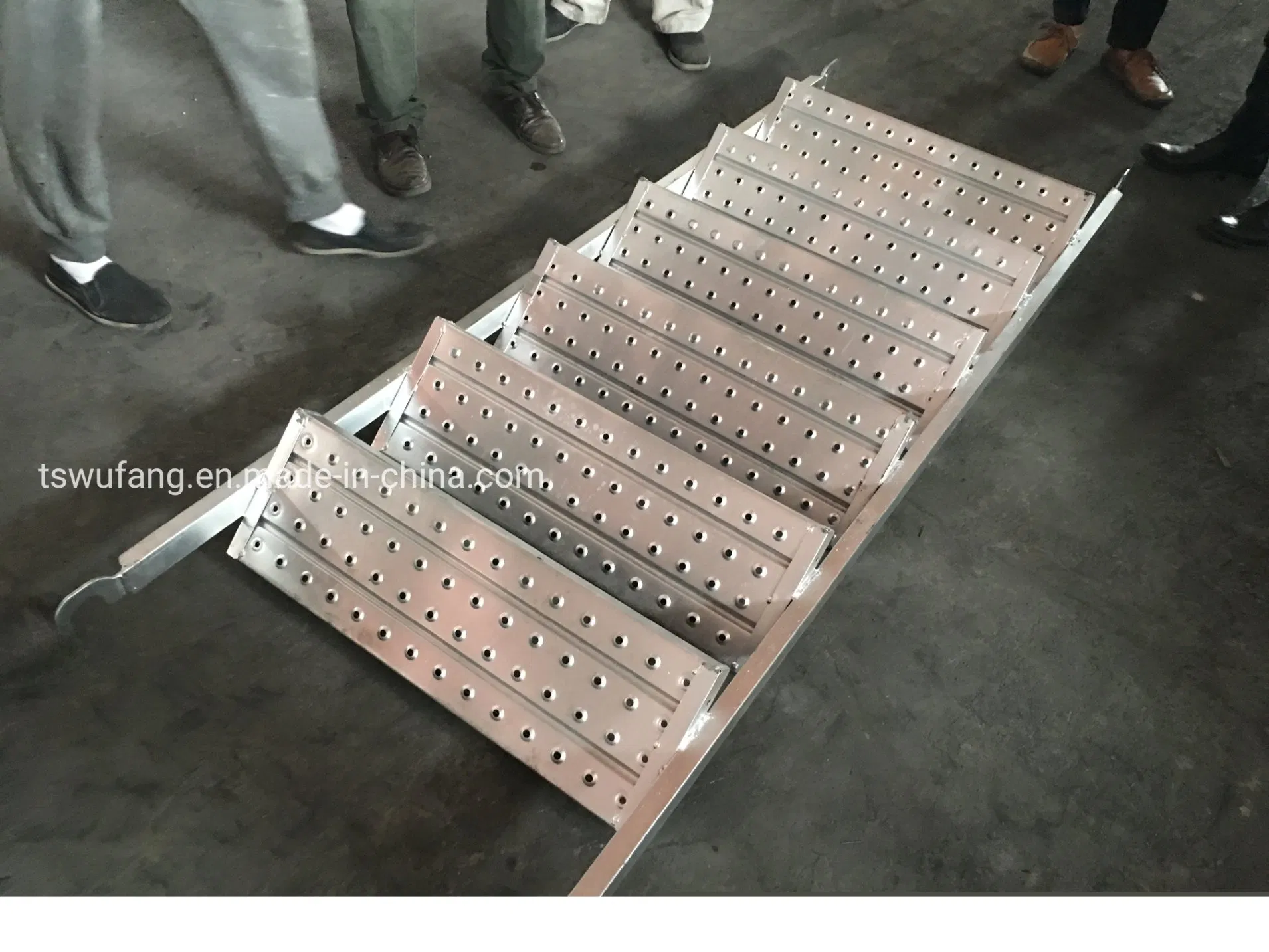 Galvanized Scaffolding Steel Step Ladders Staircase