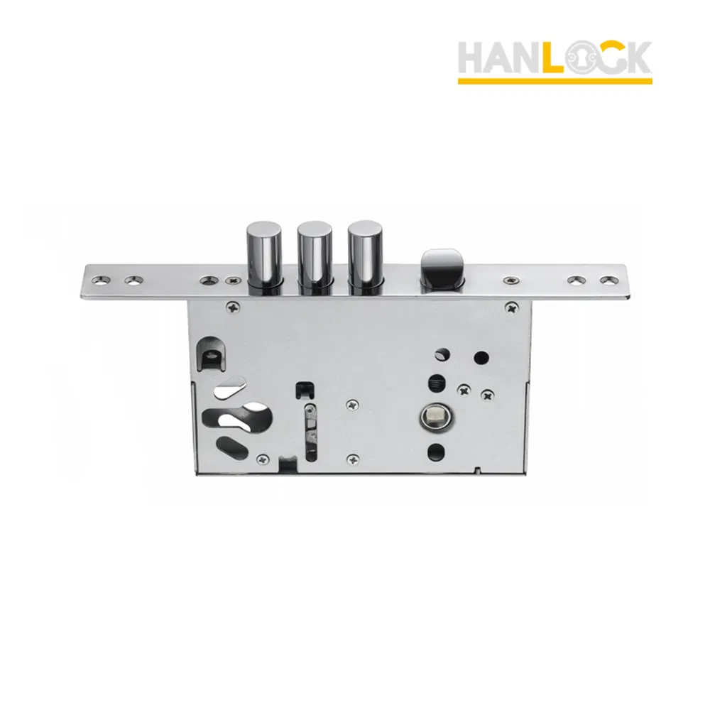 Russia Anti-Theft Mortise Master Lock 3 Cylinder Split Iron Door Lock Body