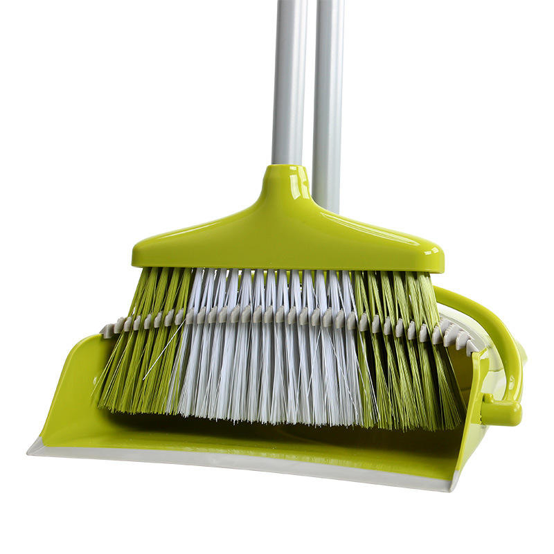 Ergonomic Long Handle Stand-up Broom for Effortless Sweeping