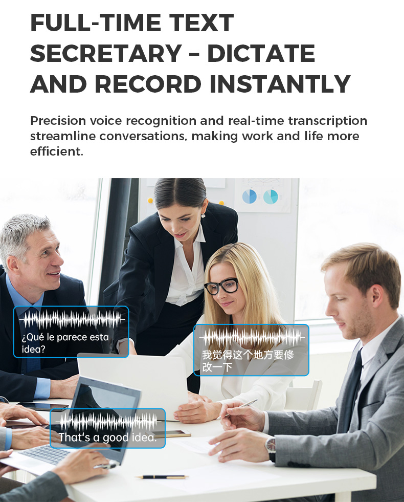 5MP Ai Smart Glasses for Photography, Video Recording, Translation, Travel, Meetings, Music Playback, WiFi, Bluetooth Connection to Mobile Phone, Sunglasses