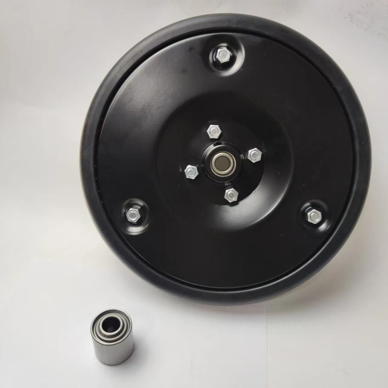 Heavy-Duty Seeder Press Wheel with Innovative Rubber and Steel Design