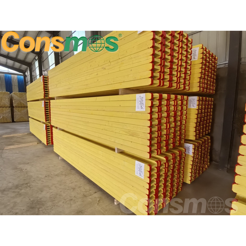 2.9 mm/3.9 mm Construction Materials Formwork Using Pine H20 Wood Beam for Building Materials