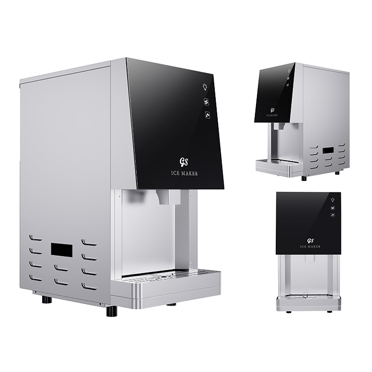 Newest Commercial Ice Maker Stainless Steel Ice Cube Maker Machine with Factory Price