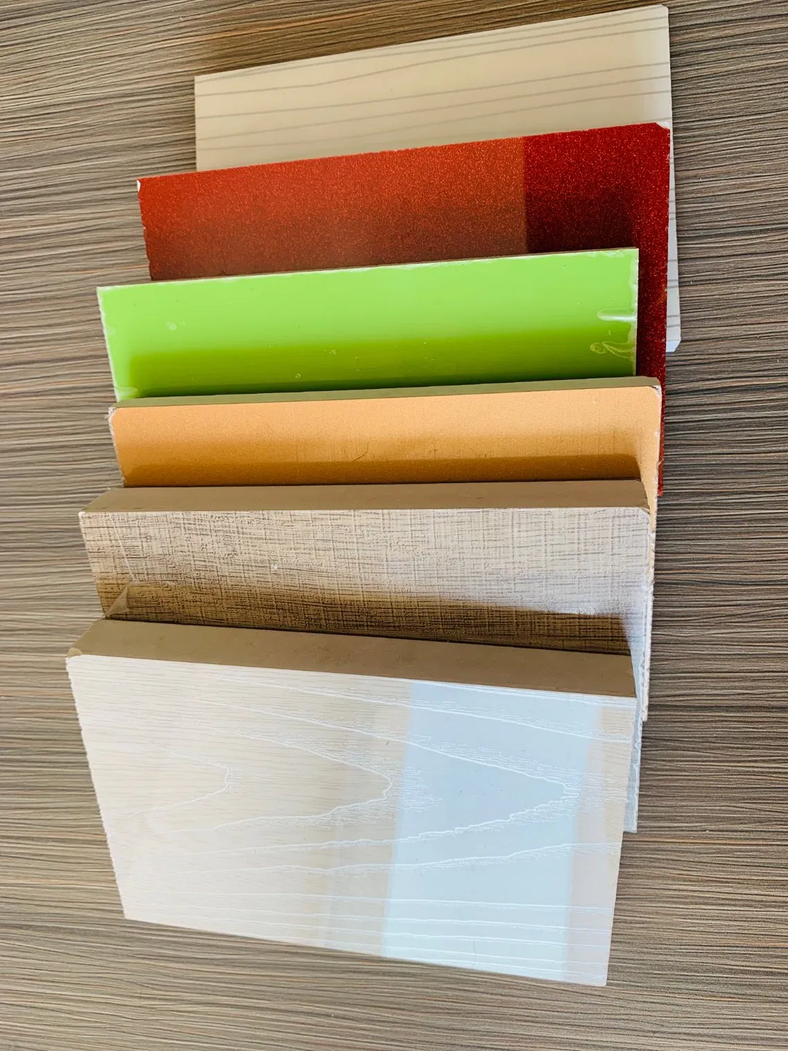 Wood Grain PVC Sheet Laminated PVC Foam Board WPC Foam Board