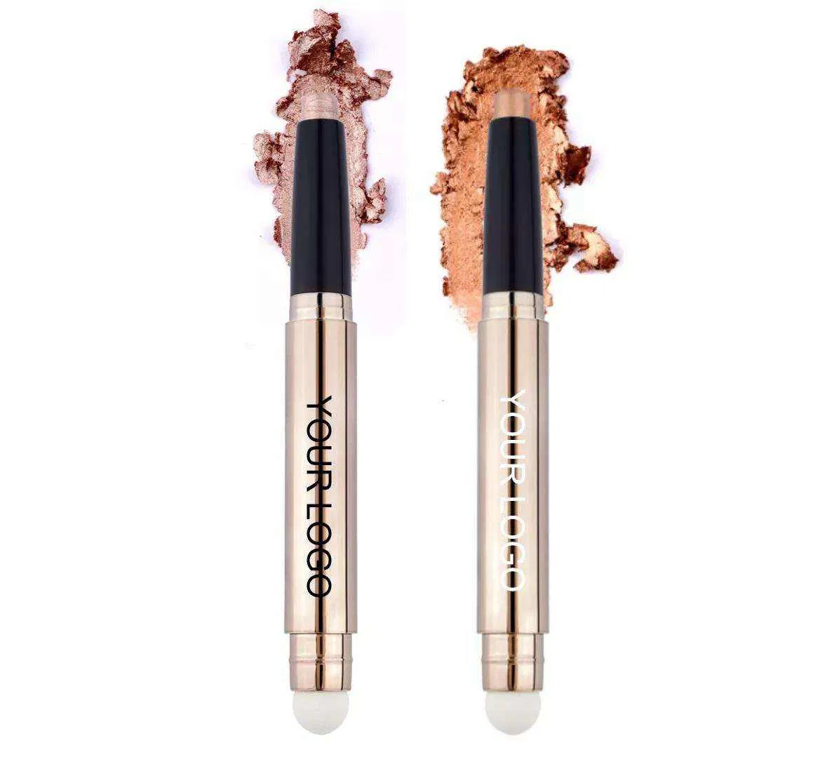 Wholesale Makeup Highlighter Face Blush Stick Cream Shimmer Glitter Eye Shadow Pencil Highlighter Shimmer Eye Shadow Sticks