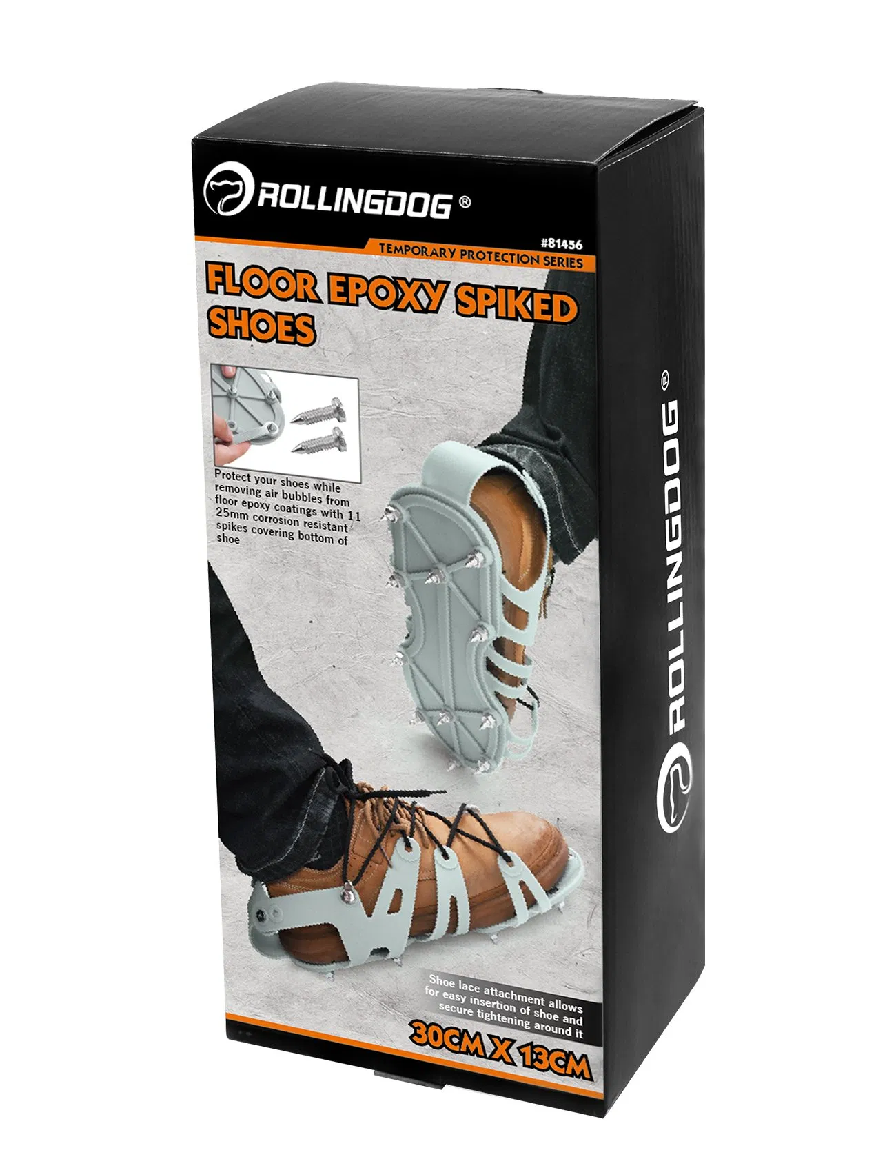 Rollingdog PRO 81456 Floor Epoxy Spiked Shoes