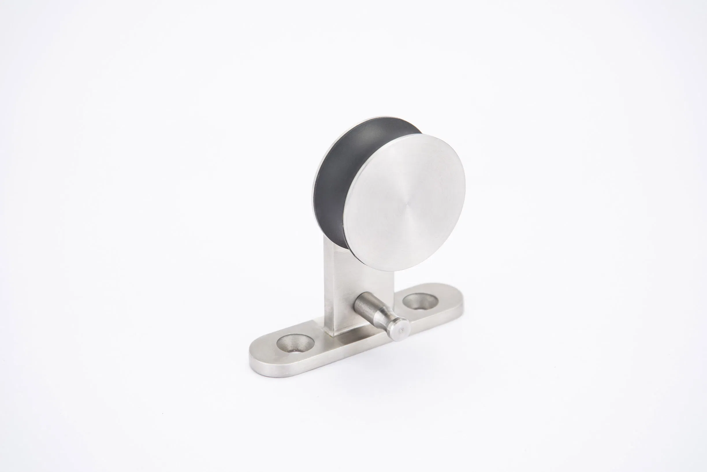 Tube Track Stainless Steel Top Mounted Sliding Door Hardware Kit
