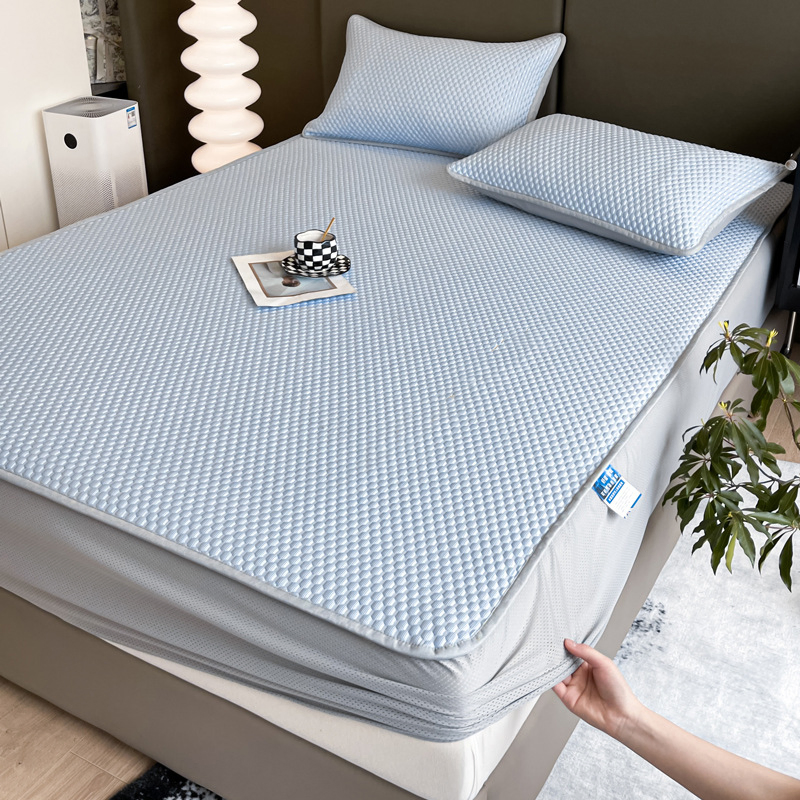 Factory Direct Extra Soft Cooling Bed Sheets Machine Washable Folding Bed Hat Three Sets