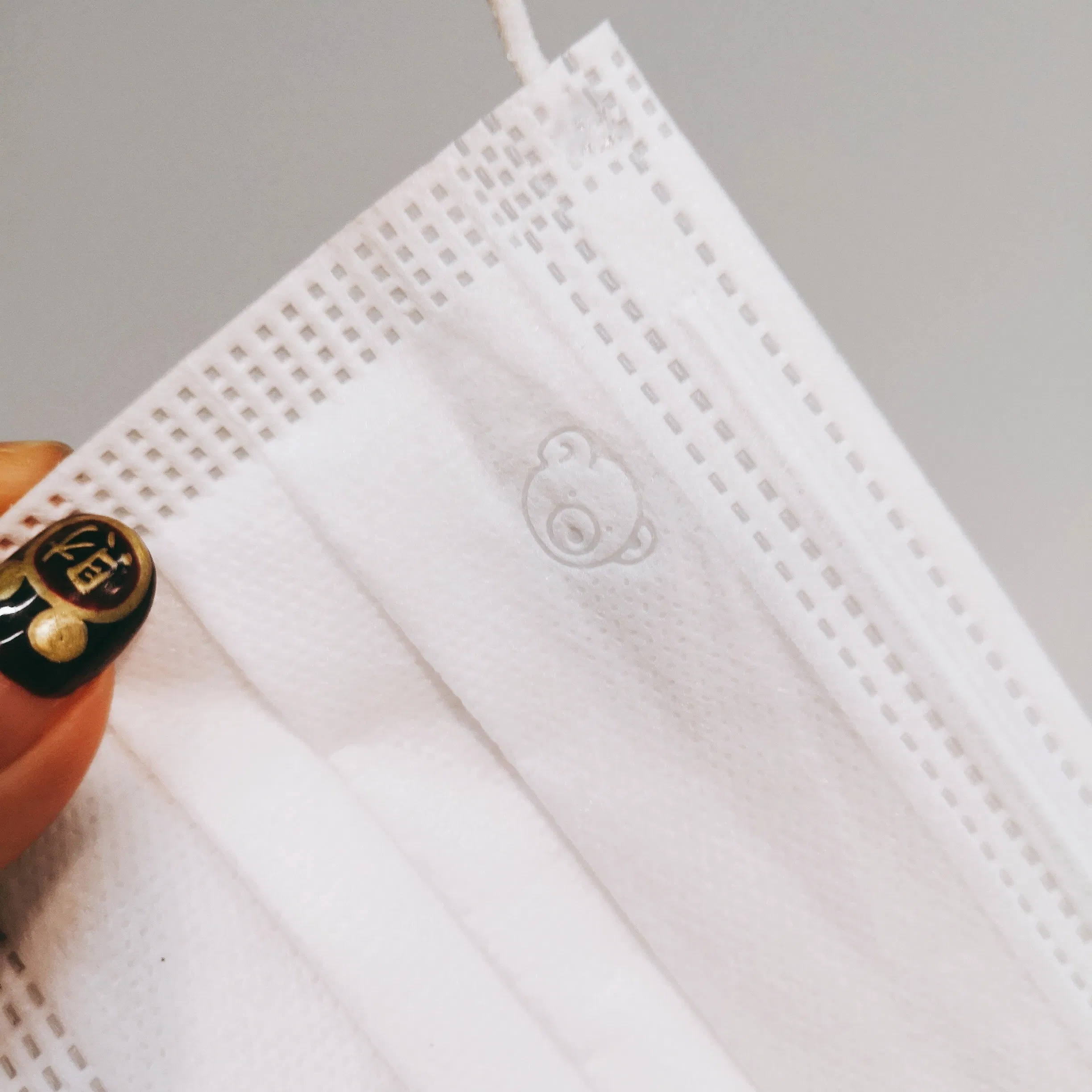 China Factory Supply Anti Influenza Virus Children Junior Kids Mask in Stock Selling Disposable Bule/White Non-Woven Masks