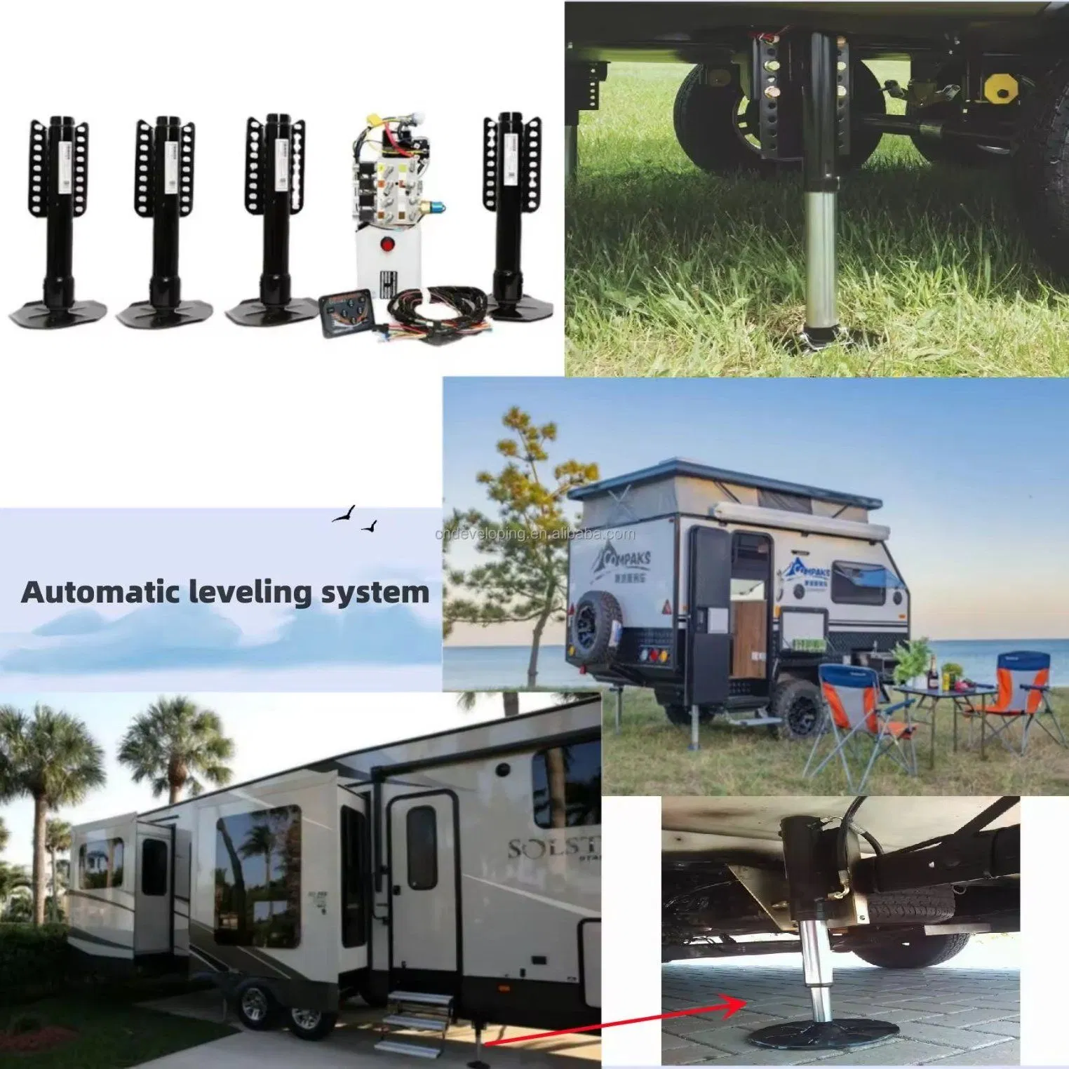 Class C Smart-Level Hydraulic Leveling System