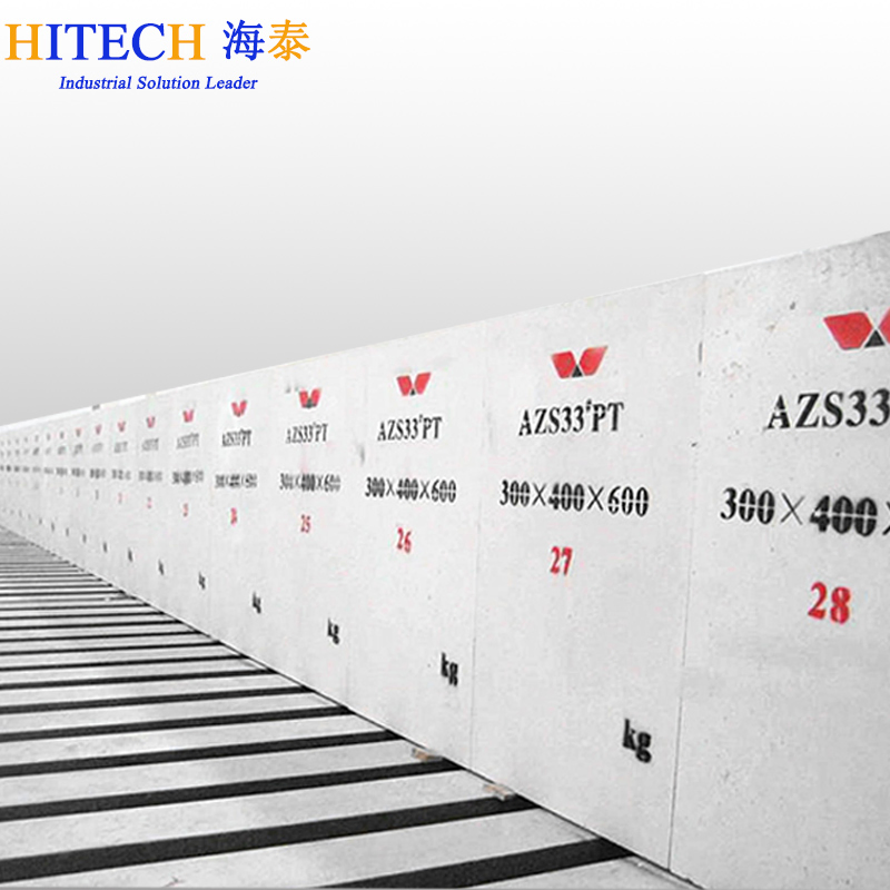 Dense Alumina-Zirconia-Silica Bricks for Glass Fusing Furnace