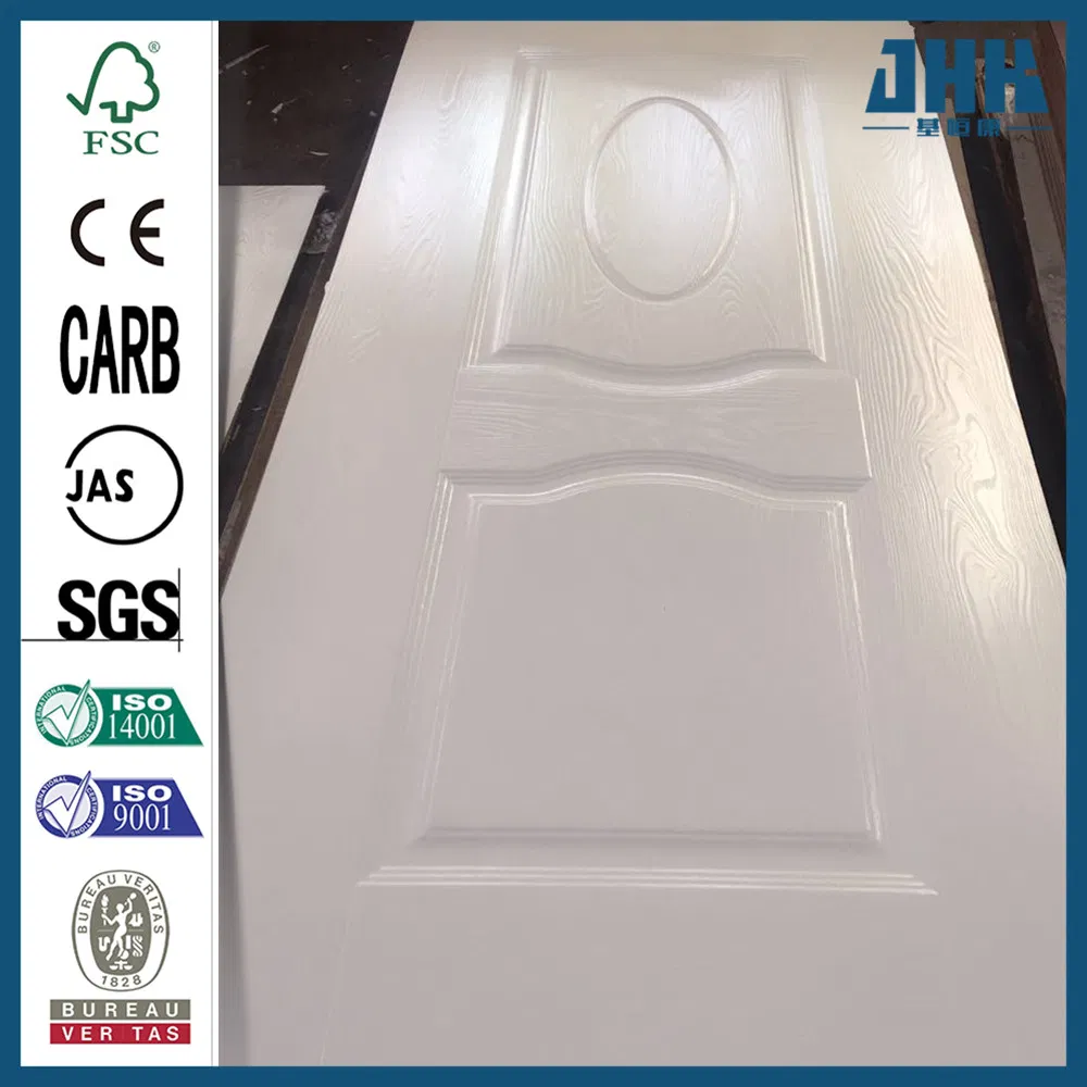 Jhk New Moulded White Solid Wood Melamine Door Skin