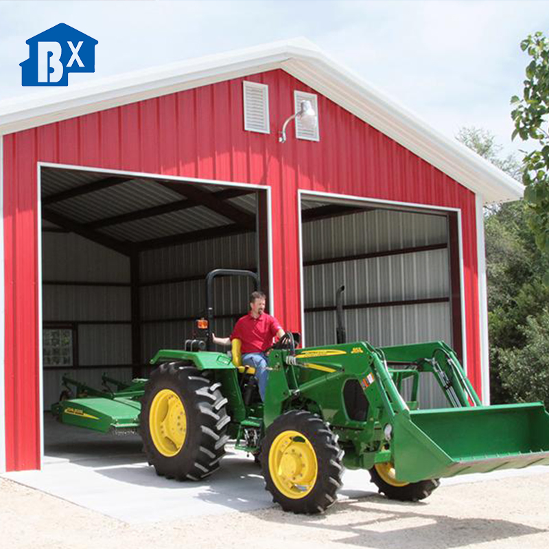 Compact Cheap Steel Structure Frame Carport Garage for Ultimate Protection and Storage Solutions Space-Saving Portable Sandwich Panel Garage