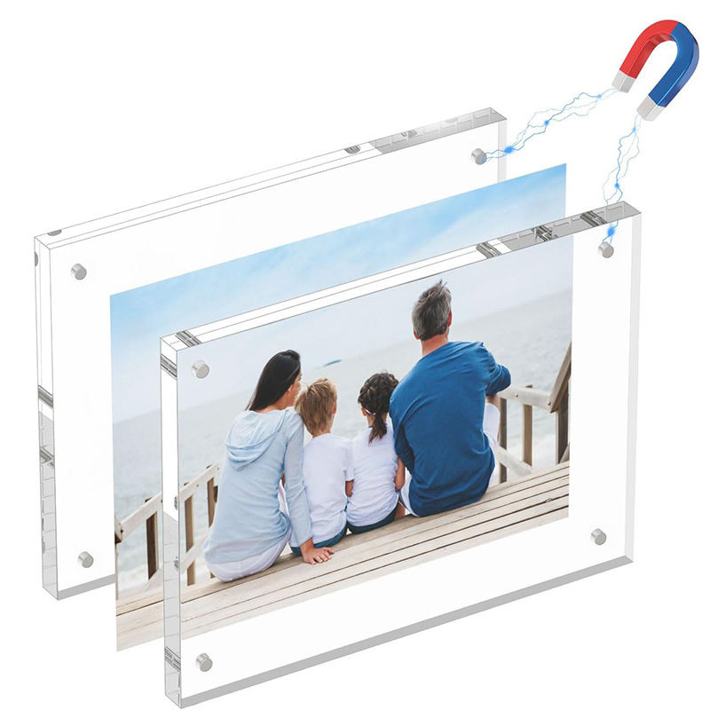 New Product Ideas Long-Lasting Shatterproof Impact-Resistant Rounded Corner Photo Frames for Office Desk Ornament
