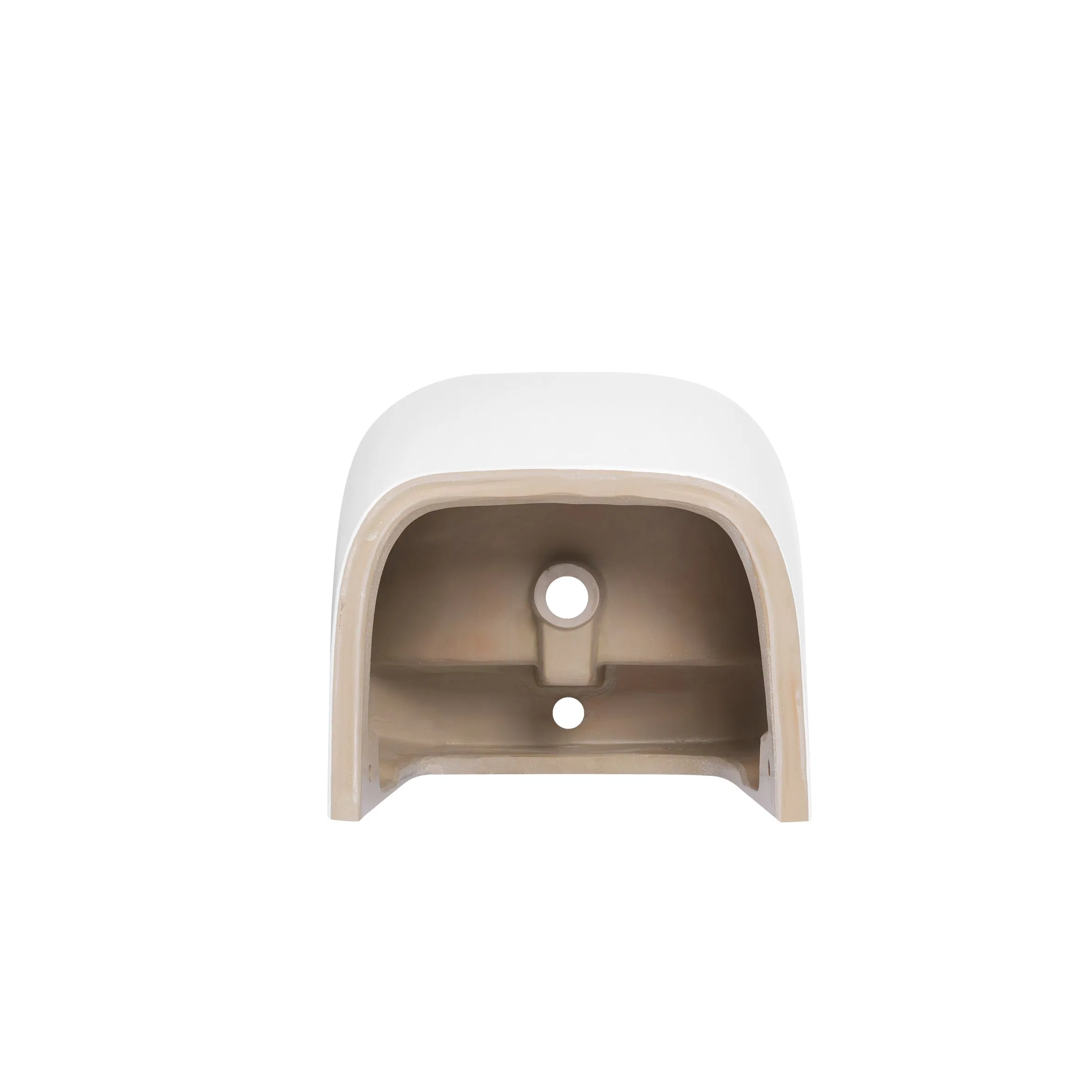 Made in China Factory Korea Ks Certificate Bathroom Sink Basin Wallhung Basin Luxury Sanitary Ware Wash Basin