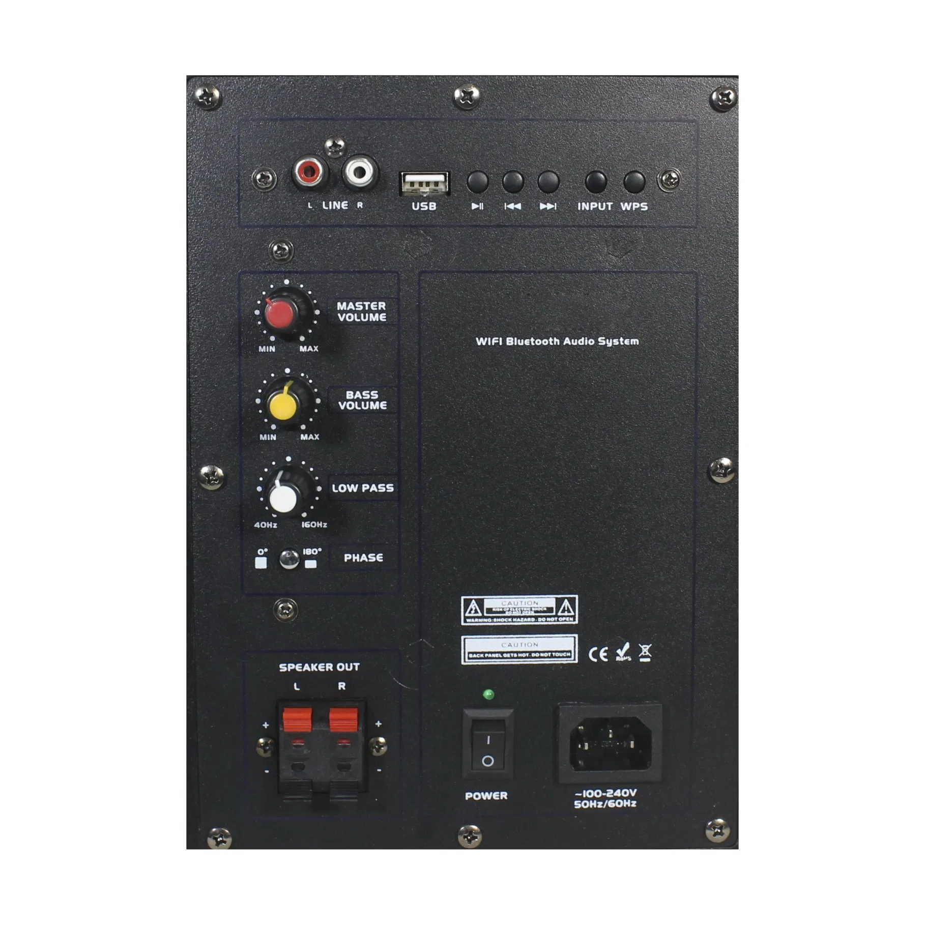 Like Audio Wf-Sub480 2.1 Channel Multi-Room Audio System WiFi Bluetooth Powered Subwoofer Speaker