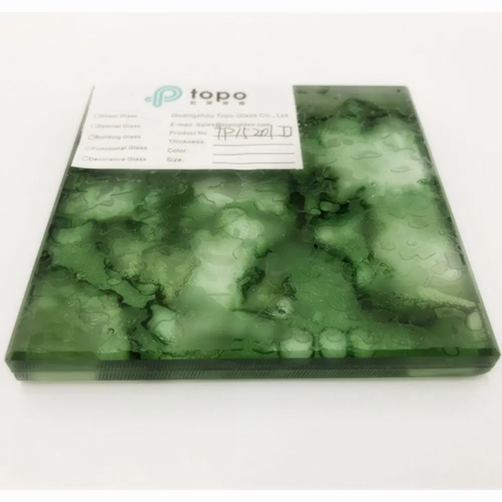 Toughened Safety Fireproof Wired Wire Glass for Home Decor (PLW-TP)