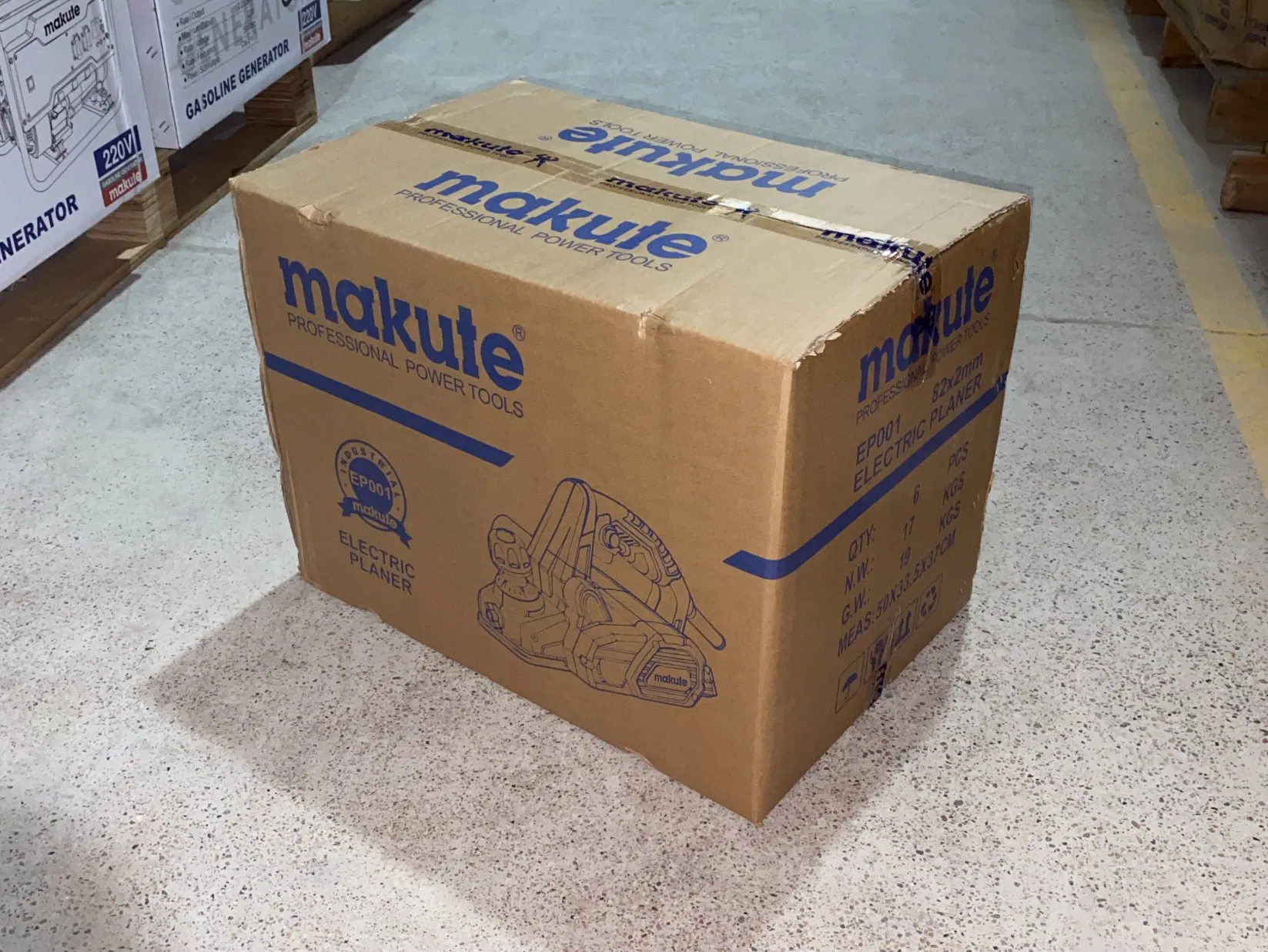 Электрорубанок Makute 650W профессиональный